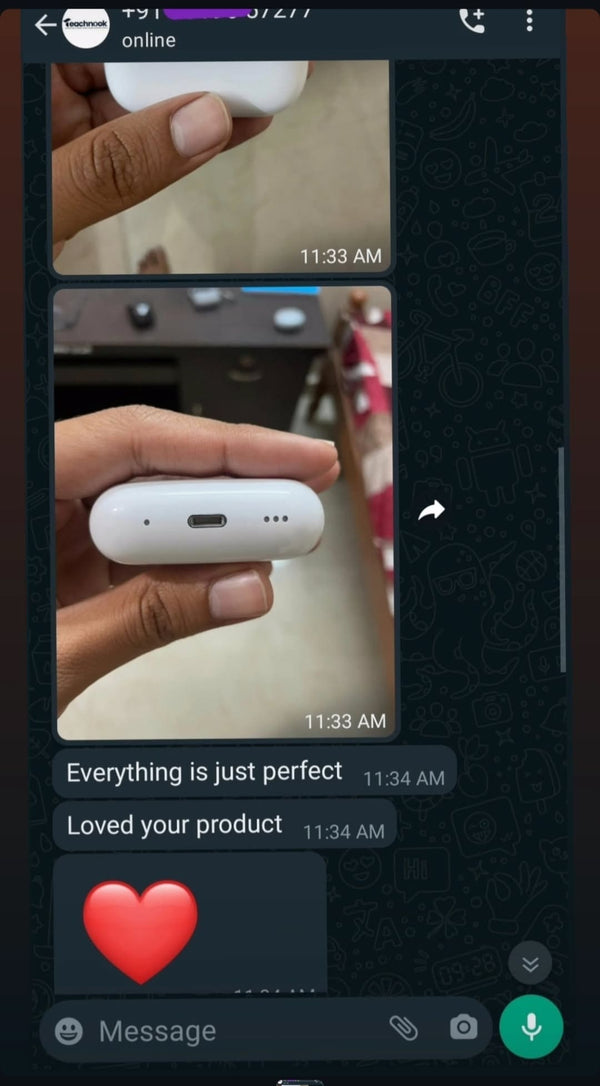 Customer feedback for Adipods Pro 2 on The AdiStore