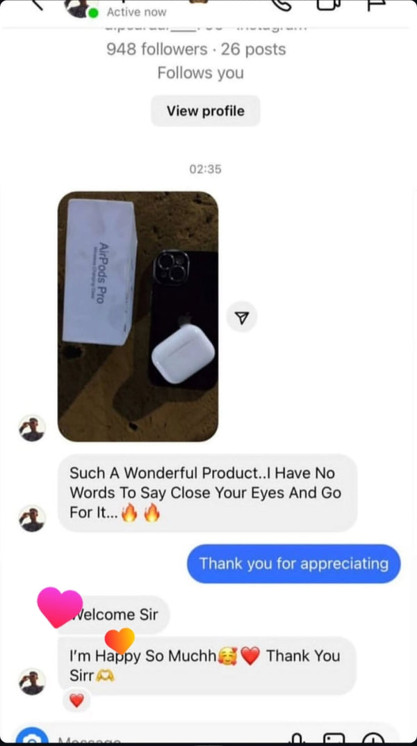 Customer feedback for Adipods Pro 2 on The AdiStore