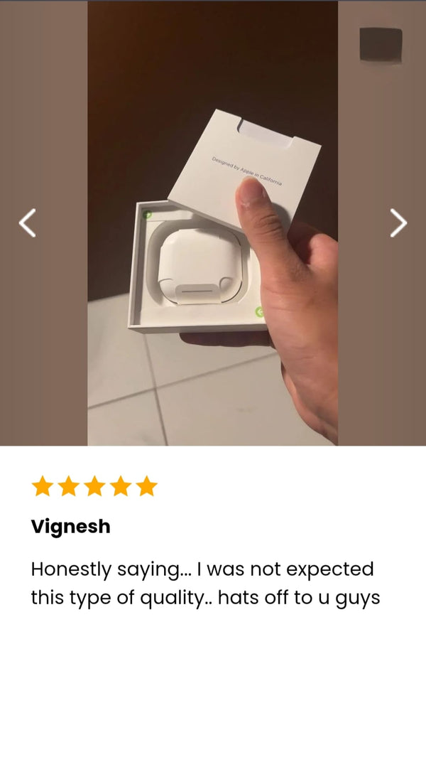 Customer feedback for Adipods Pro 4 on The AdiStore