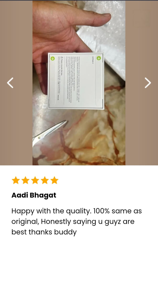 Customer feedback for Adipods Pro 4 on The AdiStore